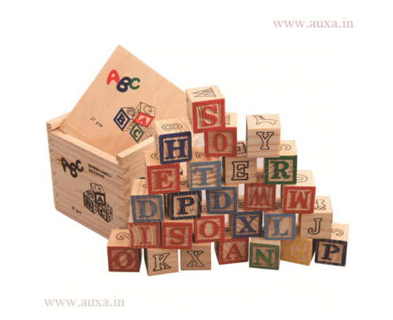 Wooden Alphabet Blocks Toys