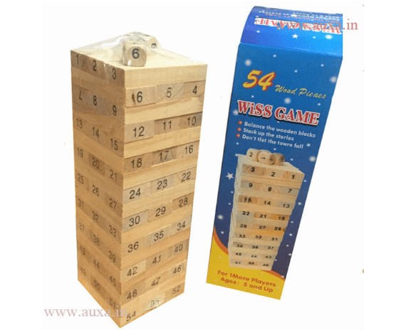 Wooden Jenga Building Blocks