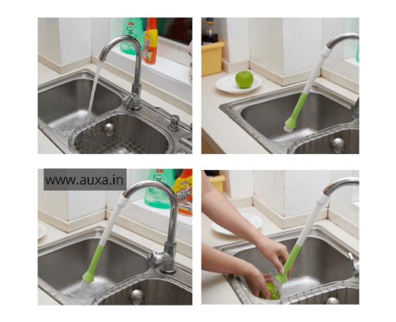Vegetable Cleaning Brushed Faucet