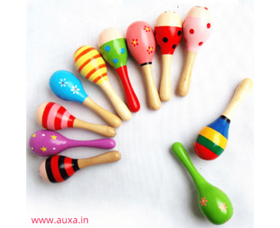Baby Wooden Rattles Toys