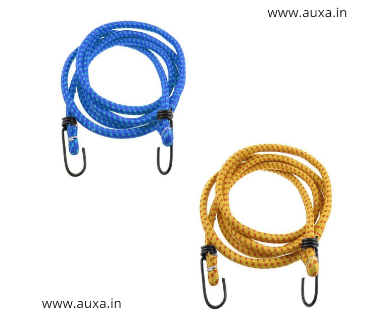 Buy Multipurpose Elastic Luggage Rope with Hooks on Both Ends 3