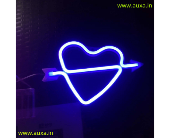 LED Heart Neon Light