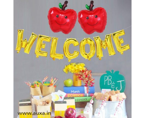Welcome Letter Foil Balloon