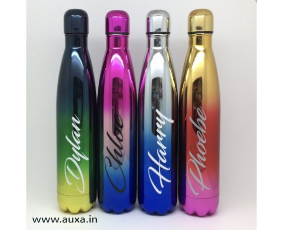 Customized Metallic Water Bottle
