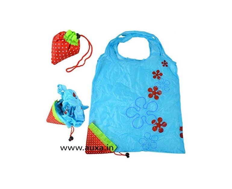 Foldable Roll Up Polyester Shopping Bag – TAZindia
