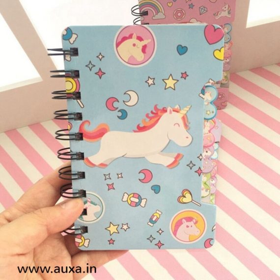 Unicorn Printed A5 Diary