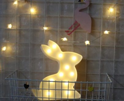 Bunny Marquee Led Light