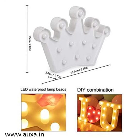 Crown Marquee Led Light