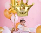 Golden Crown Foil Balloons