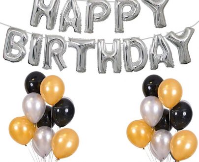 Happy Birthday Balloons Decoration Kit