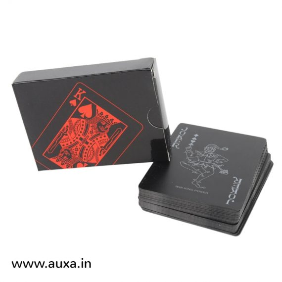 Luxury Black Playing Cards