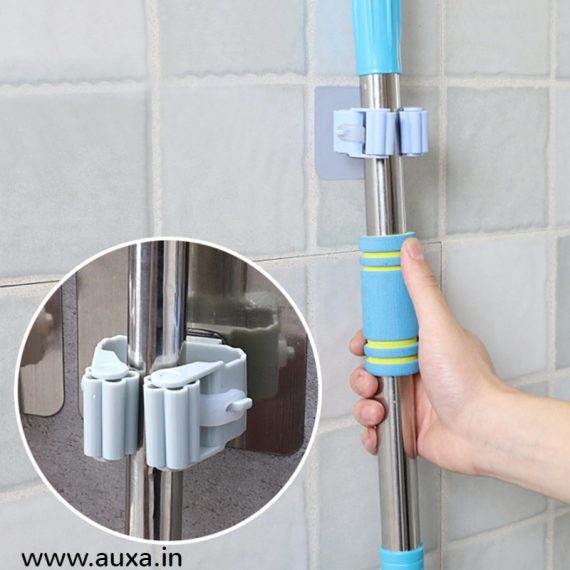 Broom and Mop Holder Wall Mounted