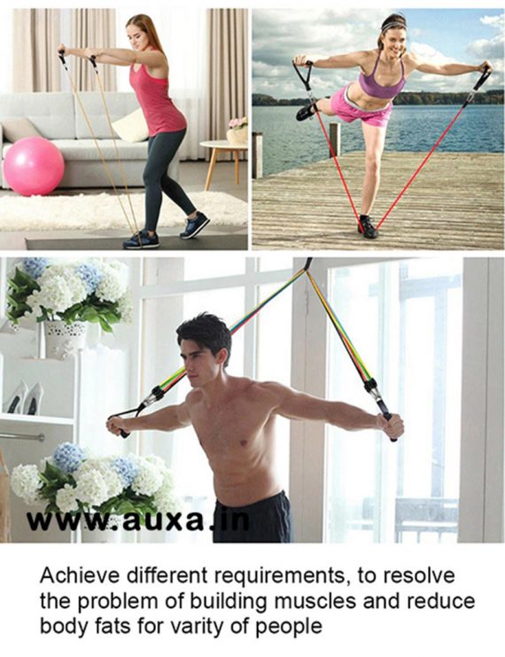 Exercise Resistance Tube Bands