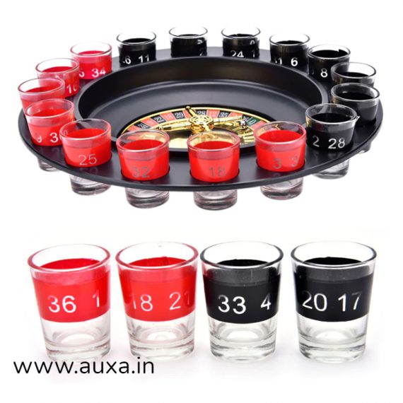 16 Shot Glasses Adult Party Drinking Set