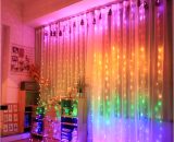 Rainbow Multicolored Led Curtain
