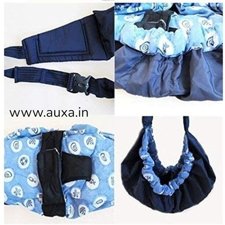 4-in-1 Polycotton Adjustable Baby Carrier Bag