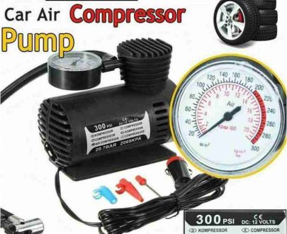Car Air Compressor Tyre Inflator Tool