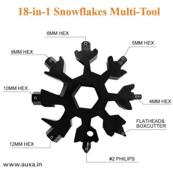Multifunction Snowflake Wrench Toolkit
