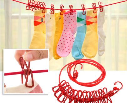 Multiclips Clothes Drying Rope