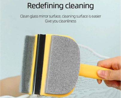 Multifunctional Glass Wiper Scrubber
