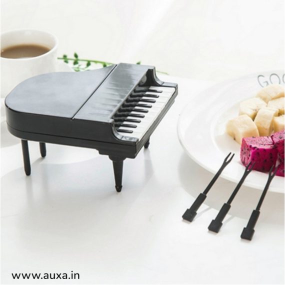 Piano Keyboard Fruit Fork