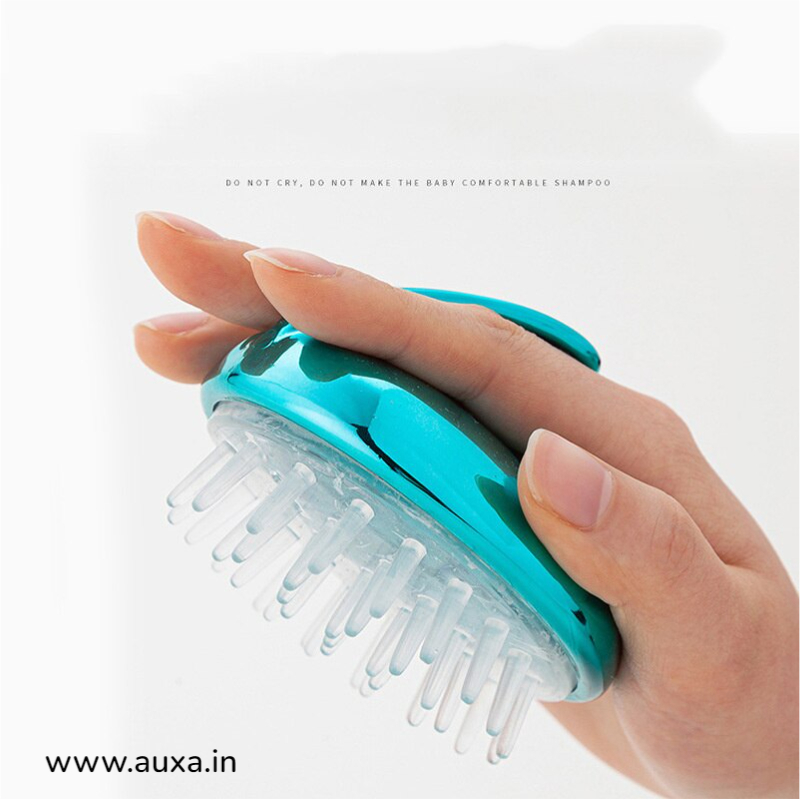 Buy Silicone Shampoo Hair Wash Comb Soft Scalp Shampoo Oil Massage Brush  1pc Online