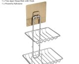 Steel Double Layer Soap Holder