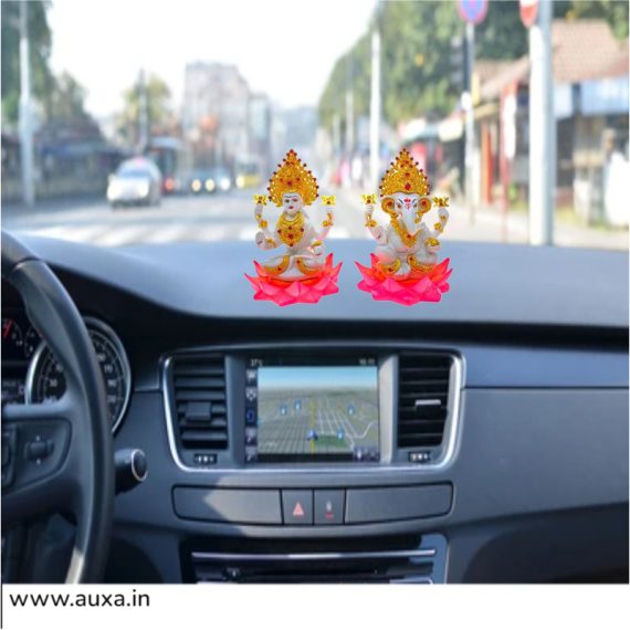 lotus laxmi Ganesh pair Idol