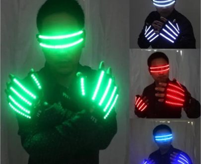 Glow Gloves  Light Flashing Finger