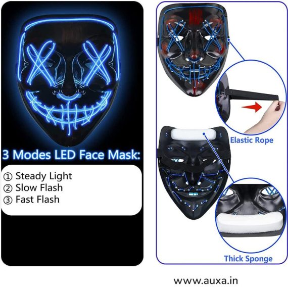 LED Light up Purge Mask