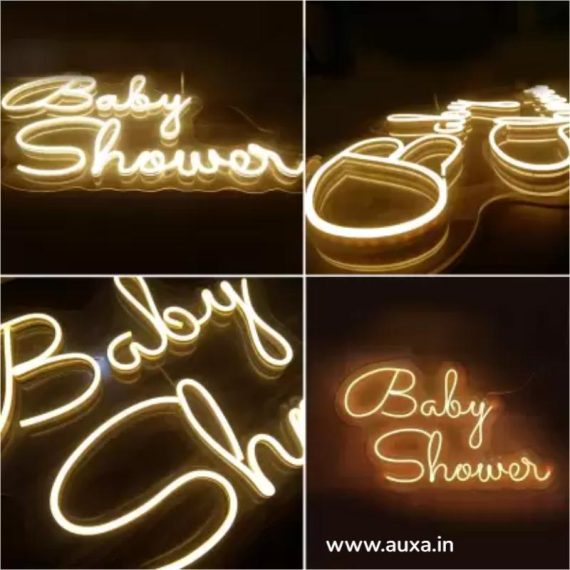 Baby Shower LED Neon Letters