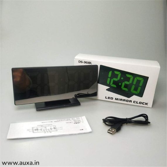 LED Digital Mirror Alarm Clock