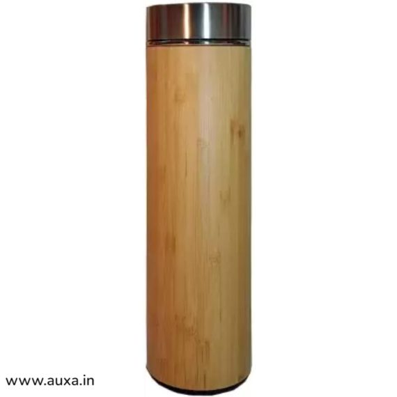 Travel Bamboo Vacuum Flask