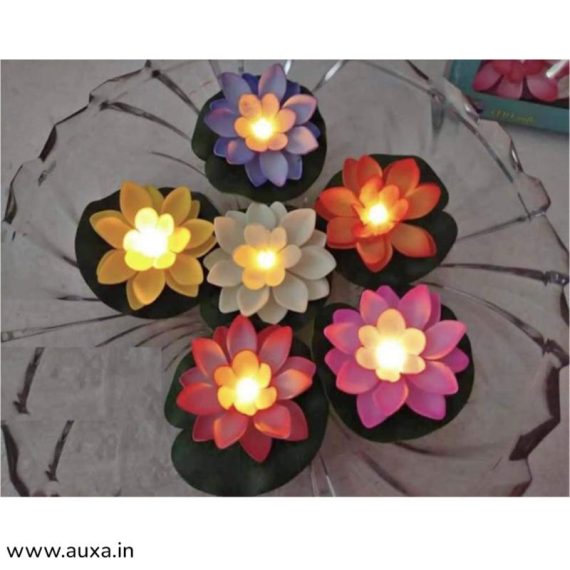 Lotus Flower LED Tea Light Candles