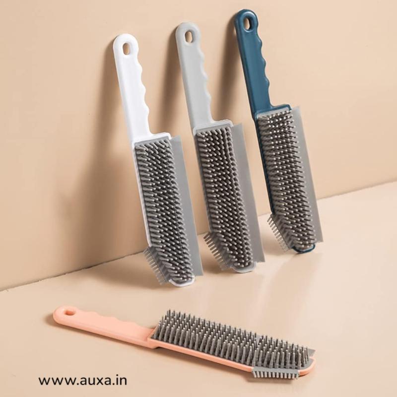 1pc Bathroom Floor Tile Gap Cleaning Brush And Glass Water Wiper