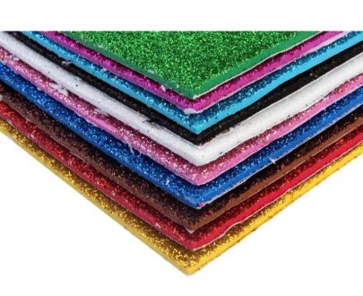 Self-Adhesive Glitter Foam Sheets