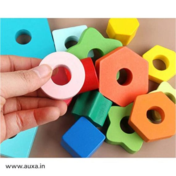 Wooden Sorting & Stacking Toy