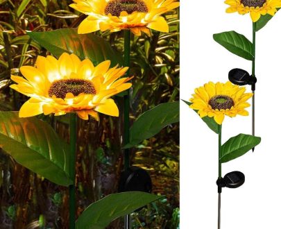 Sunflower Shape Solar LED Lights