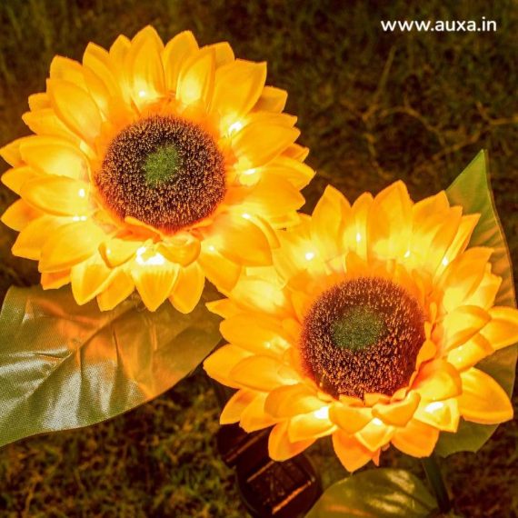 Sunflower Shape Solar LED Lights