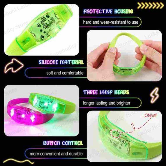 Music Sensor Led Bracelet