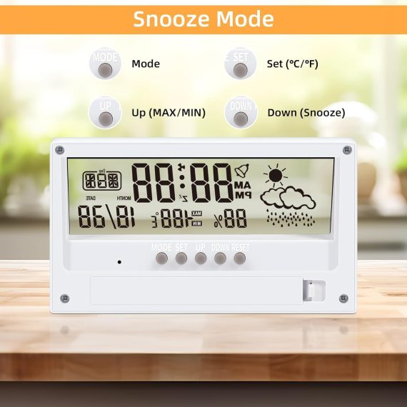 Digital Alarm Table Clock