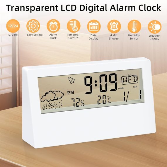 Digital Alarm Table Clock