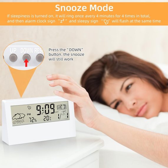 Digital Alarm Table Clock