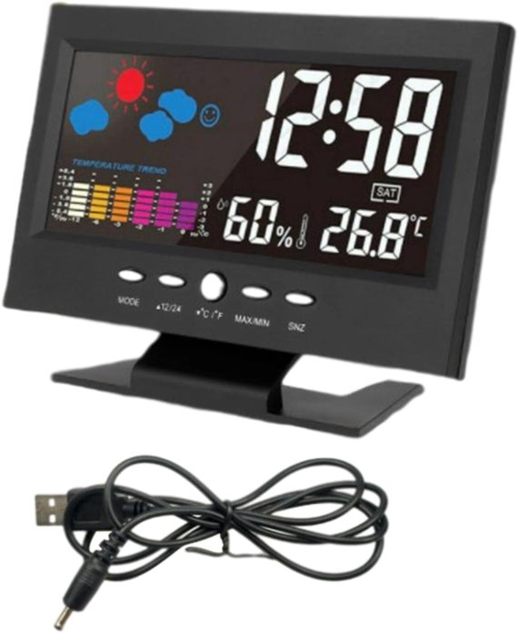 Digital Desk Alarm Clock