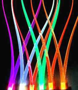 LED Flashing Party lanyard