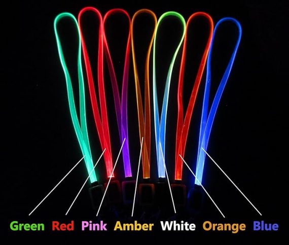 LED Flashing Party lanyard