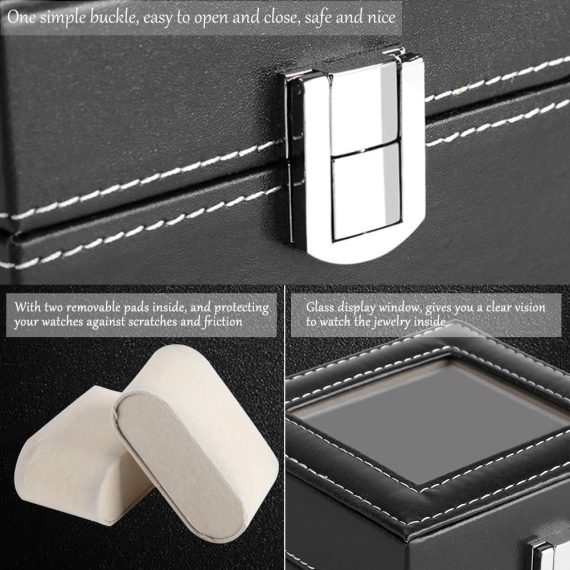 Luxury Leather Watch Box