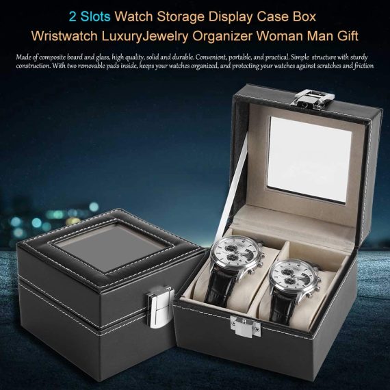 Luxury Leather Watch Box