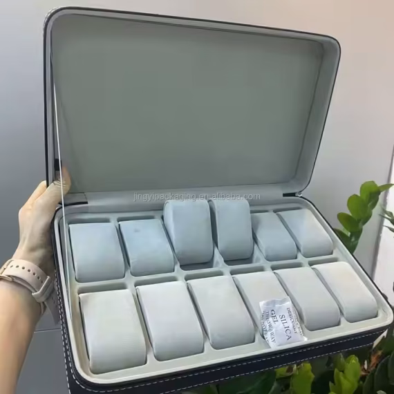 Luxury Leather Watch Box