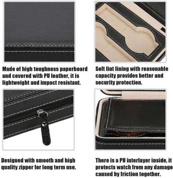Luxury Leather Watch Box